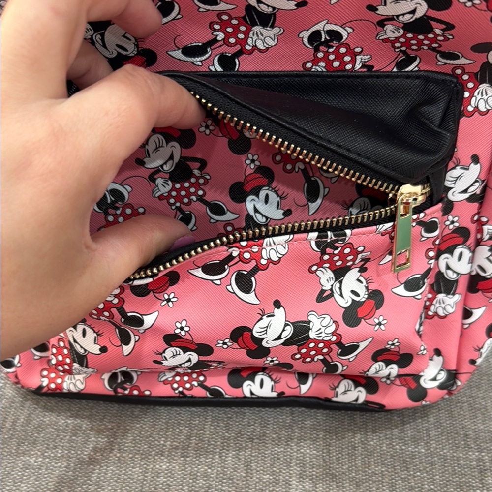 Pink Mini Minnie Mouse Backpack - Picture 3 of 6